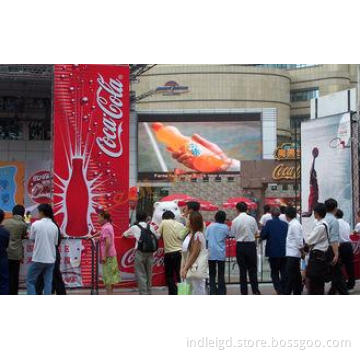 DIP P16 Outdoor Advertising LED Display Fix / Hanging / Ren